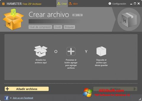 צילום מסך Hamster Free ZIP Archiver Windows 10