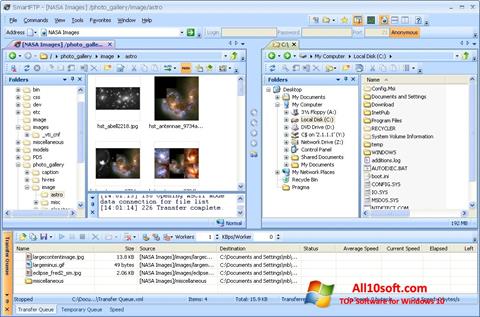 צילום מסך SmartFTP Windows 10