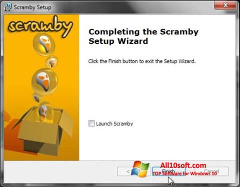 צילום מסך Scramby Windows 10