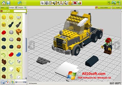 צילום מסך LEGO Digital Designer Windows 10