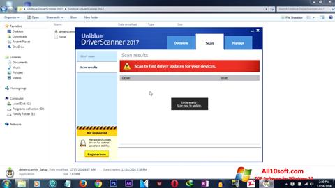 צילום מסך DriverScanner Windows 10