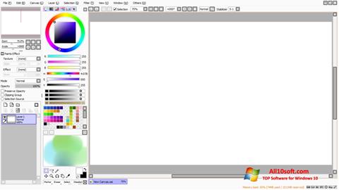 צילום מסך Paint Tool SAI Windows 10