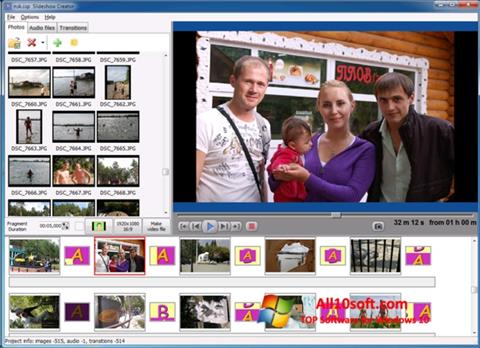 צילום מסך Bolide Slideshow Creator Windows 10