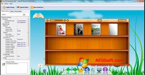 צילום מסך Bookshelf Windows 10