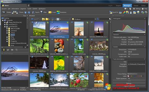 צילום מסך Zoner Photo Studio Windows 10