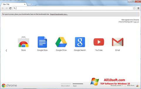 צילום מסך Google Chrome Windows 10