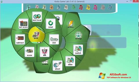 צילום מסך Kodu Game Lab Windows 10
