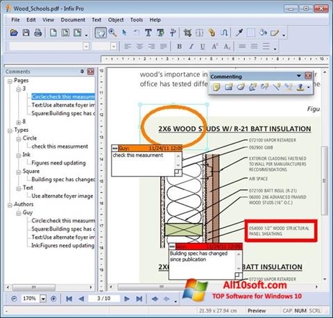 צילום מסך Infix PDF Editor Windows 10