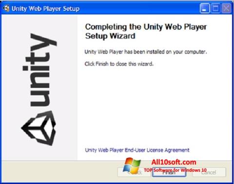 צילום מסך Unity Web Player Windows 10
